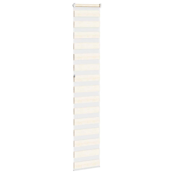 Doppelrollo Marmorbeige 45x230 cm