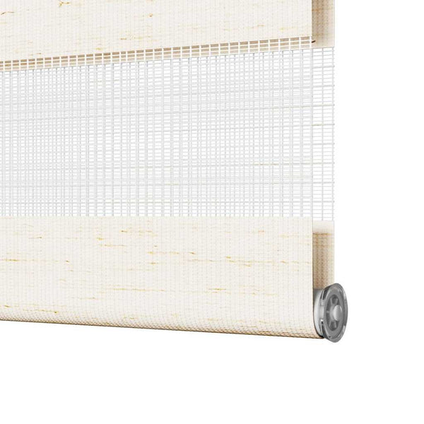 Doppelrollo Marmorbeige 55x230 cm