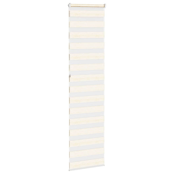 Doppelrollo Marmorbeige 55x230 cm