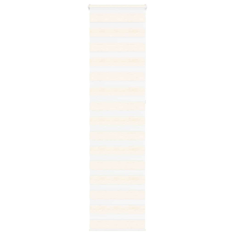 Doppelrollo Marmorbeige 60x230 cm