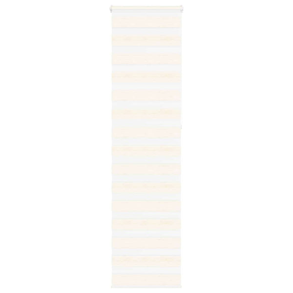 Doppelrollo Marmorbeige 60x230 cm