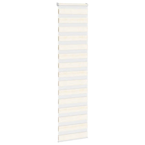 Doppelrollo Marmorbeige 60x230 cm