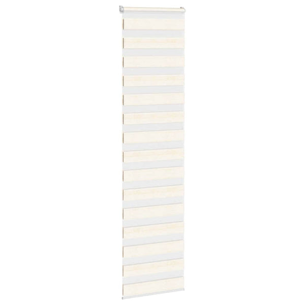 Doppelrollo Marmorbeige 60x230 cm