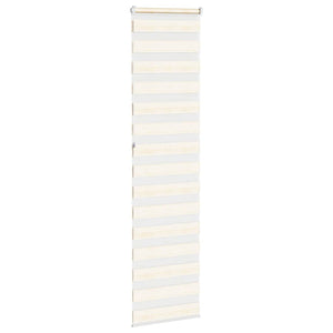 Doppelrollo Marmorbeige 60x230 cm