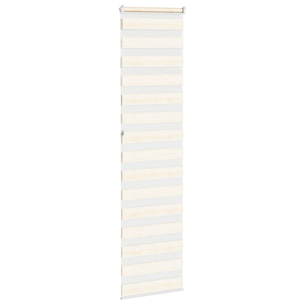 Doppelrollo Marmorbeige 60x230 cm