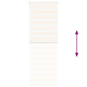 Doppelrollo Marmorbeige 70x230 cm