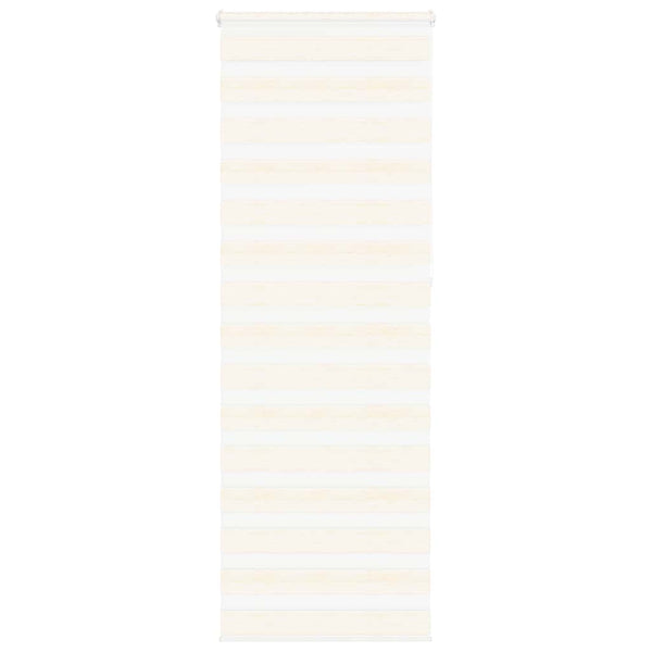 Doppelrollo Marmorbeige 75x230 cm