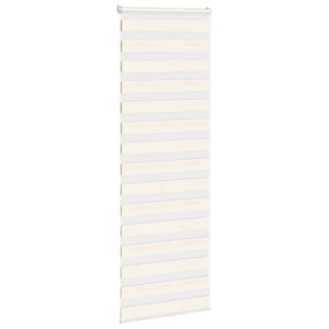 Doppelrollo Marmorbeige 75x230 cm