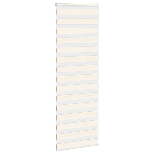 Doppelrollo Marmor Beige 80x230 cm