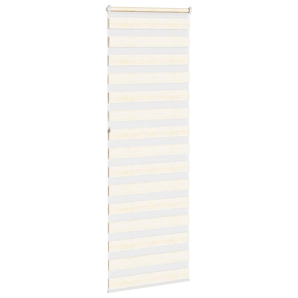 Doppelrollo Marmor Beige 80x230 cm