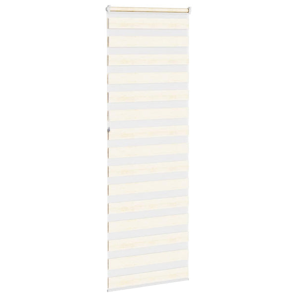Doppelrollo Marmorbeige 90x230 cm