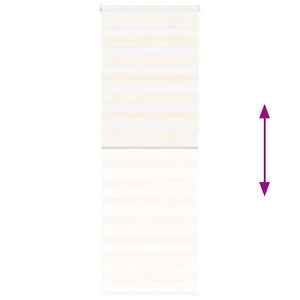 Doppelrollo Marmorbeige 90x230 cm