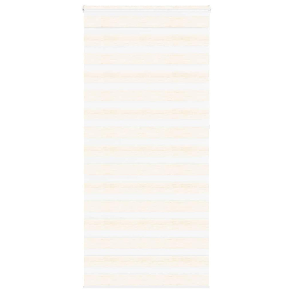 Doppelrollo Marmorbeige 95x230 cm