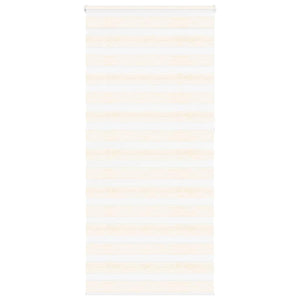 Doppelrollo Marmorbeige 95x230 cm
