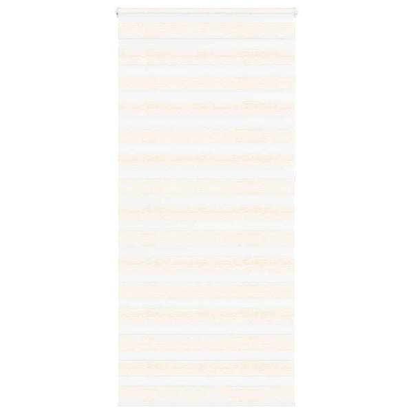 Doppelrollo Marmorbeige 95x230 cm
