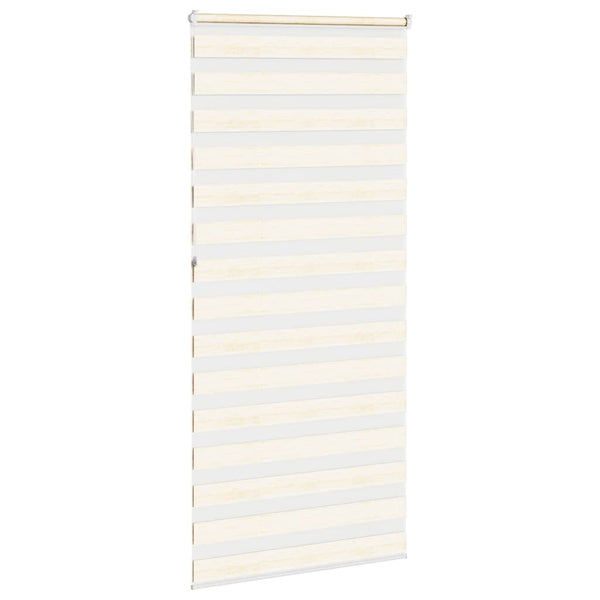 Doppelrollo Marmorbeige 105x230 cm