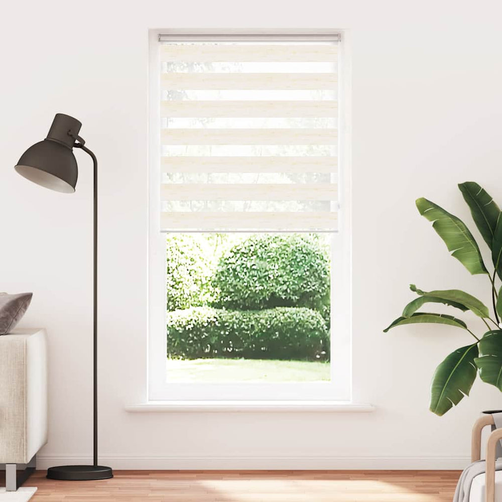 Doppelrollo Marmor Beige 115x230 cm