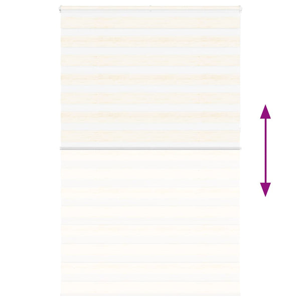 Doppelrollo Marmorbeige 145x230 cm