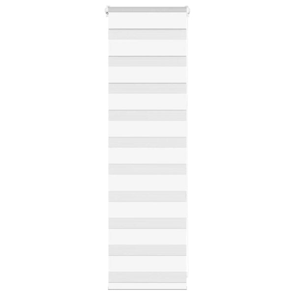 Doppelrollo Weiß 50x100 cm
