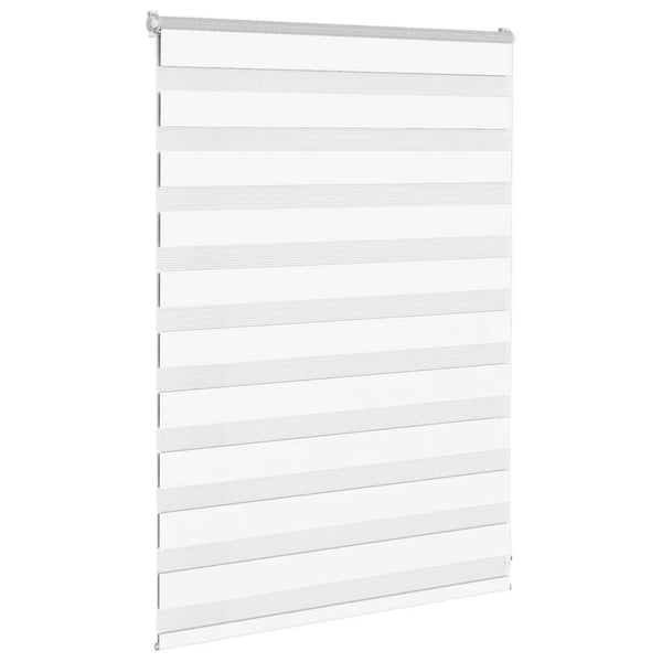 Doppelrollo Weiß 110x100 cm