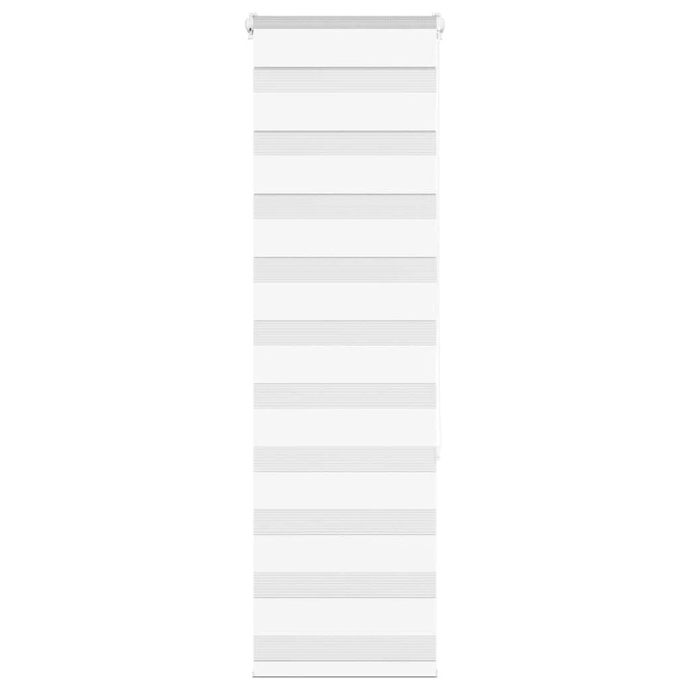 Doppelrollo Weiß 40x150 cm