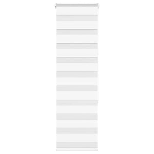 Doppelrollo Weiß 40x150 cm