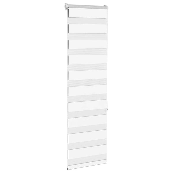 Doppelrollo Weiß 40x150 cm