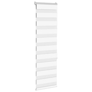 Doppelrollo Weiß 50x150 cm