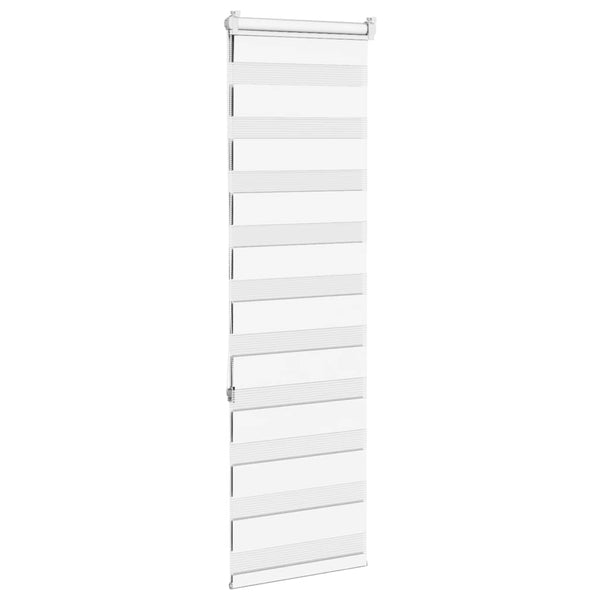 Doppelrollo Weiß 50x150 cm