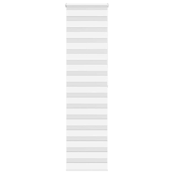 Doppelrollo Weiß 55x200 cm