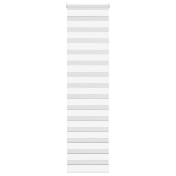 Doppelrollo Weiß 60x200 cm