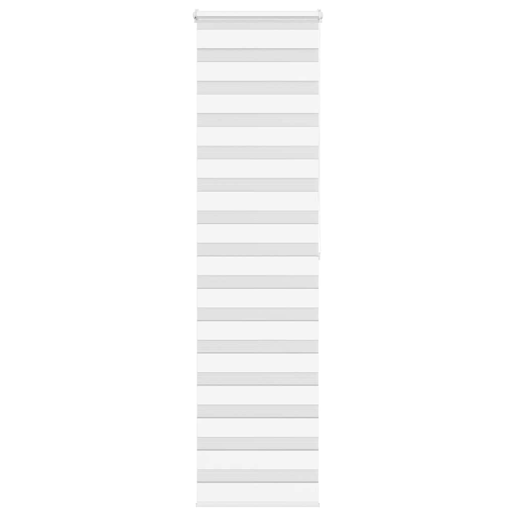 Doppelrollo Weiß 65x200 cm