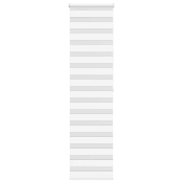 Doppelrollo Weiß 65x200 cm
