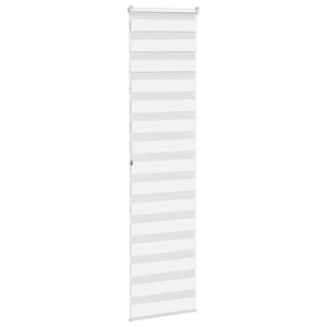 Doppelrollo Weiß 65x200 cm