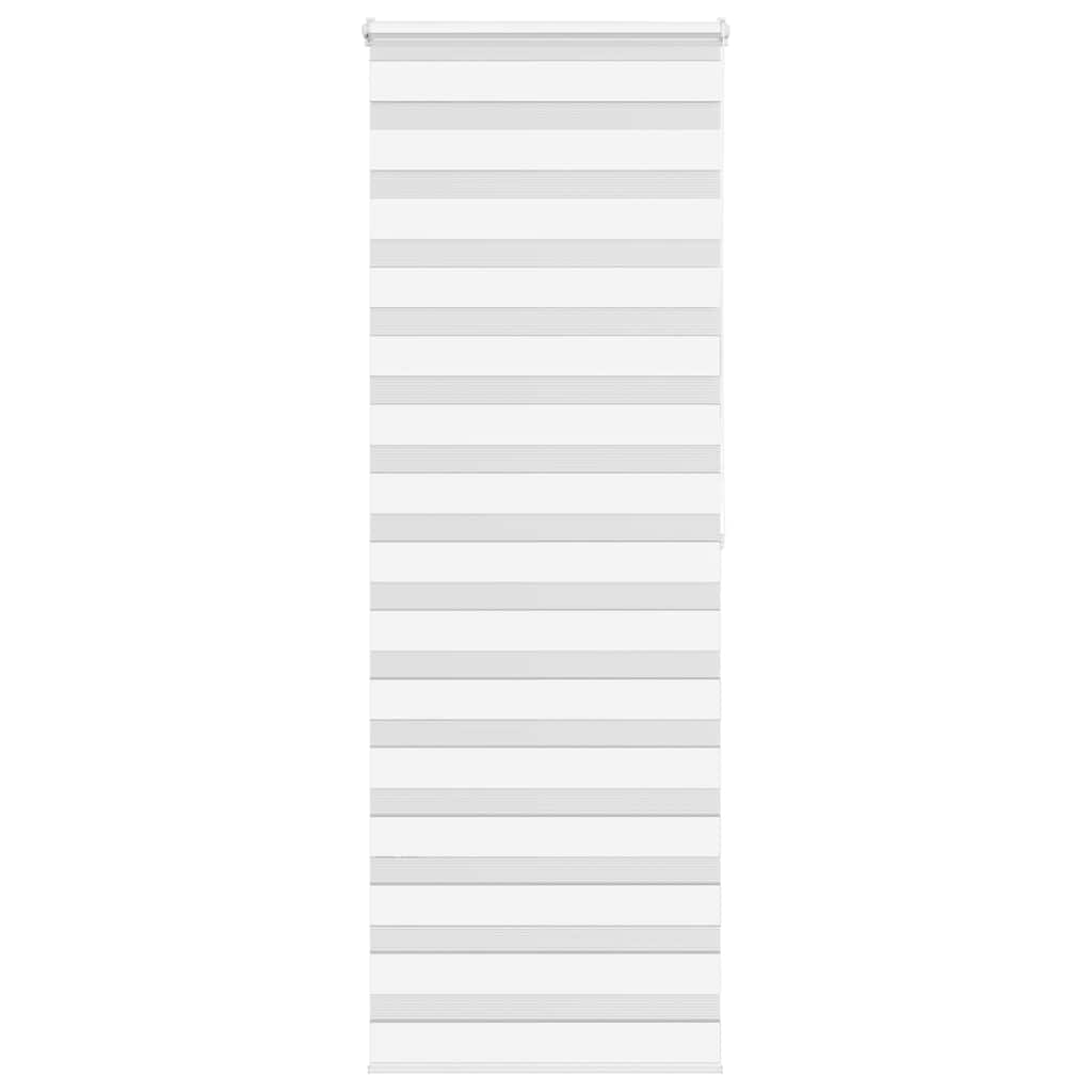 Doppelrollo Weiß 70x200 cm