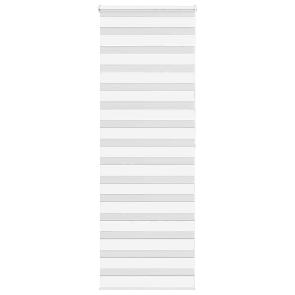 Doppelrollo Weiß 70x200 cm