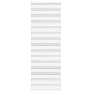 Doppelrollo Weiß 80x200 cm