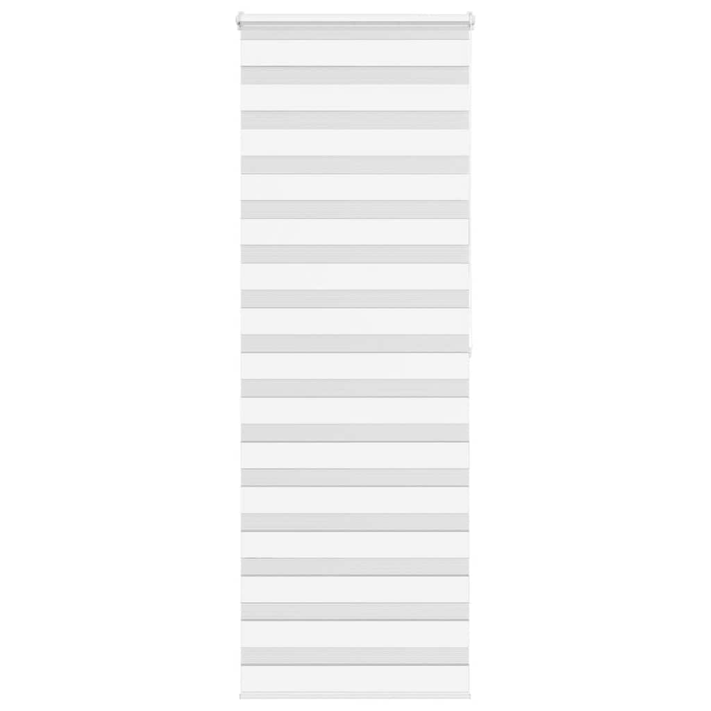 Doppelrollo Weiß 85x200 cm