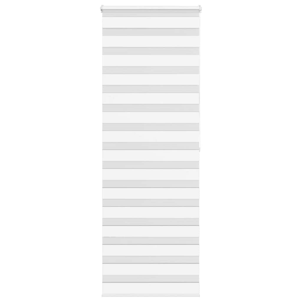 Doppelrollo Weiß 90x200 cm