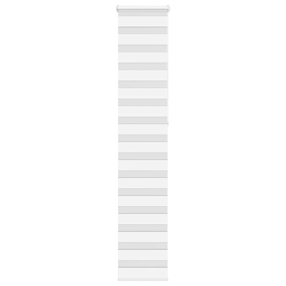 Doppelrollo Weiß 50x230 cm