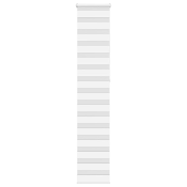 Doppelrollo Weiß 50x230 cm