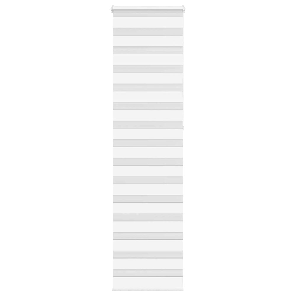 vidaXL Double Roller Blind White 60x230 cm Fabric Width 55.9 cm Polyester