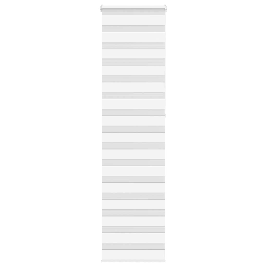 Doppelrollo Weiß 60x230 cm
