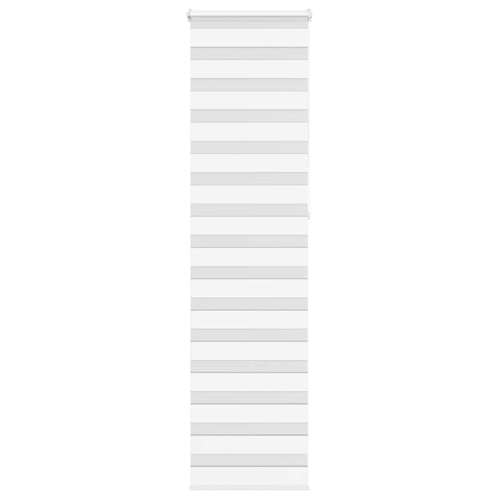 Doppelrollo Weiß 65x230 cm