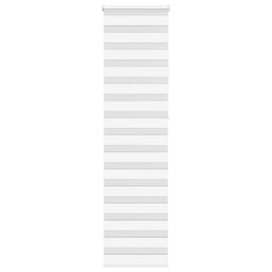 Doppelrollo Weiß 65x230 cm