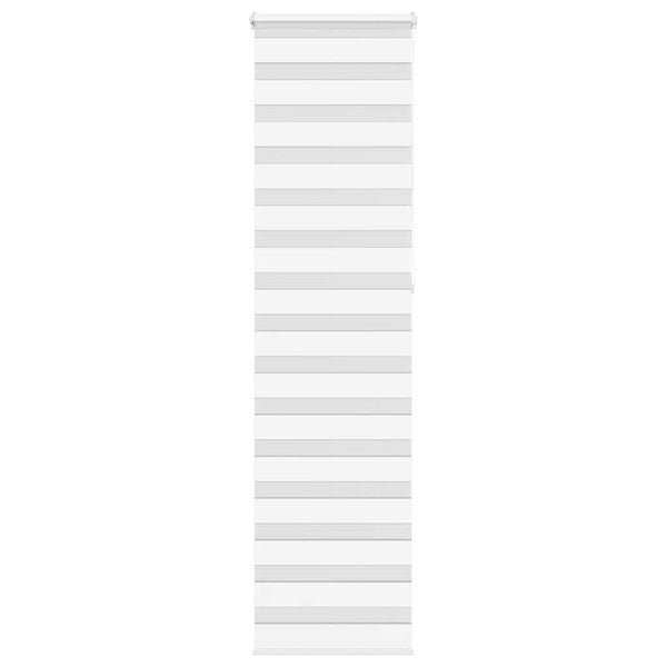 Doppelrollo Weiß 65x230 cm