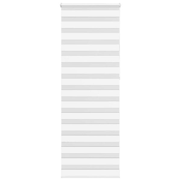 Doppelrollo Weiß 70x230 cm