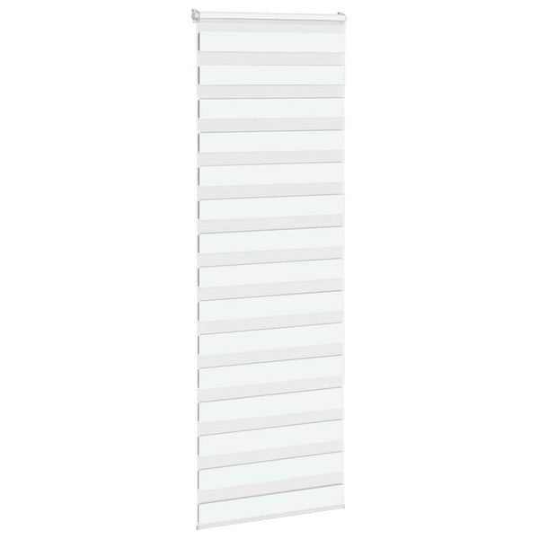 Doppelrollo Weiß 70x230 cm
