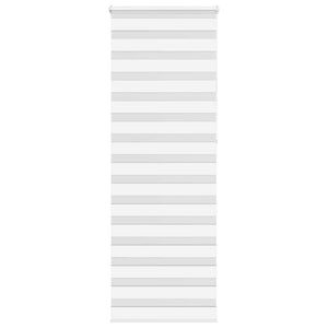 Doppelrollo Weiß 80x230 cm