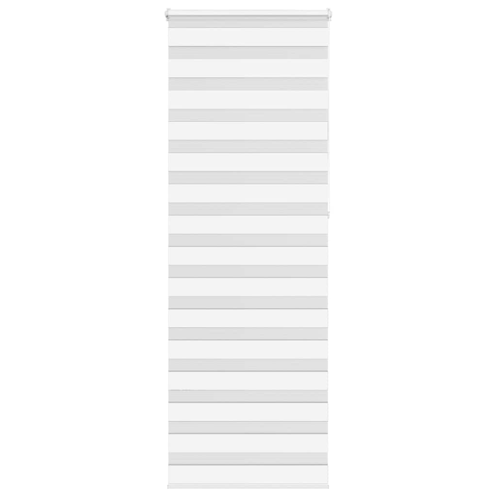 Doppelrollo Weiß 85x230 cm